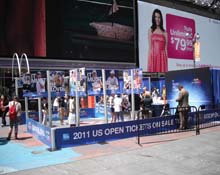 outdoor display rental