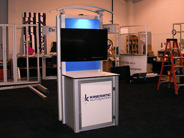 TV Monitor Kiosk Rentals